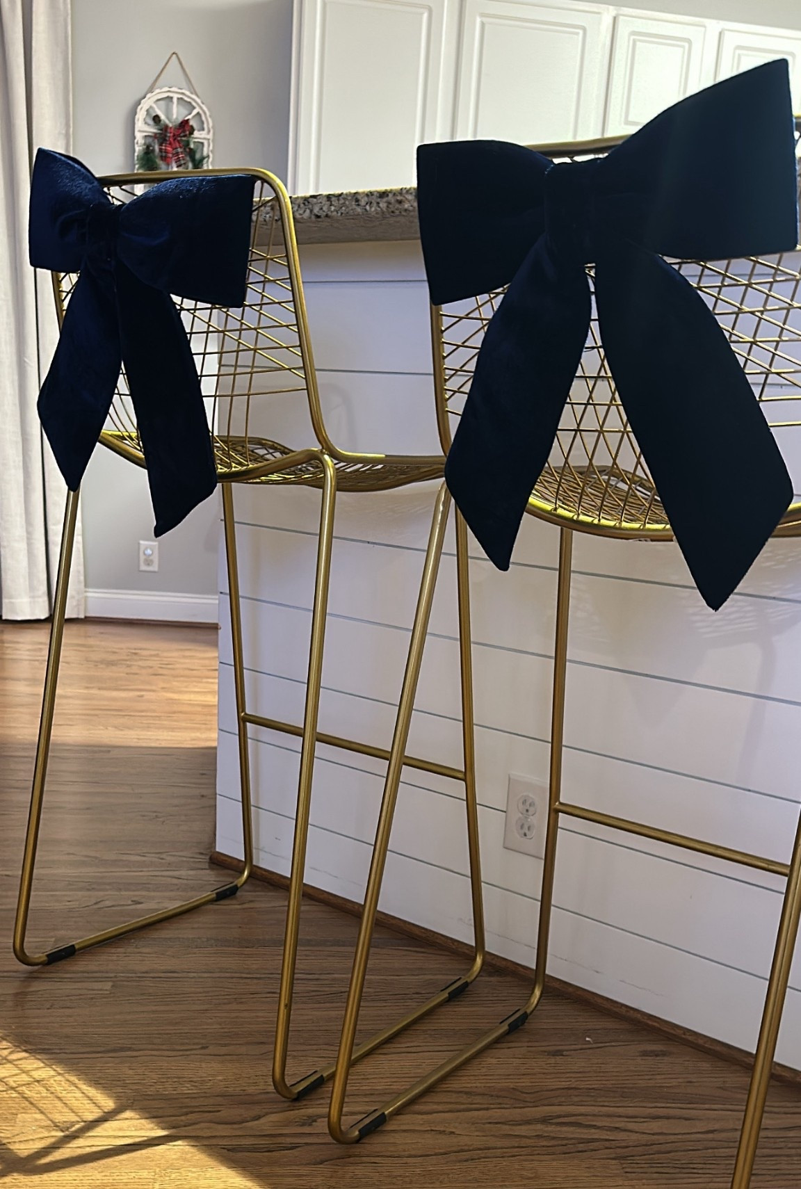 Bows for barstools!  But one get three free! 

#LTKSeasonal #LTKHoliday #LTKSaleAlert