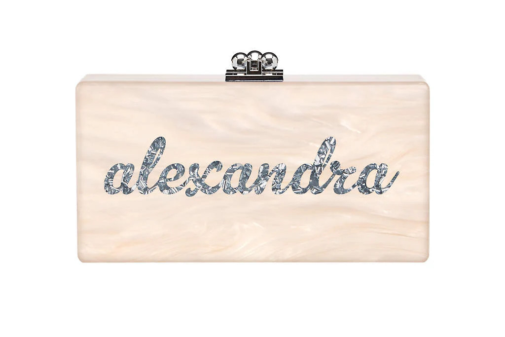 Custom Slim Jean Clutch in Pearlescent | Over The Moon