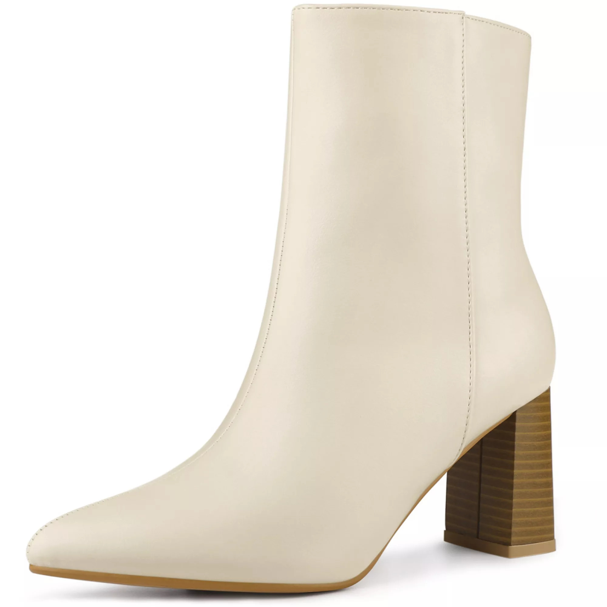 Women's Chunky Heels Pointed Toe Ankle Boots | Kohl's