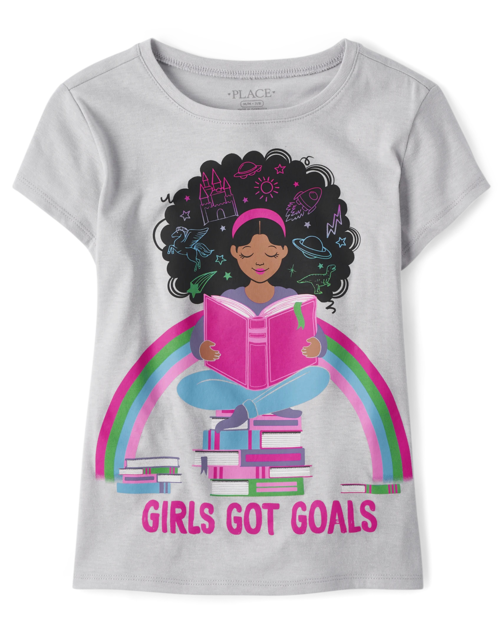 Girls Got Goals Graphic Tee - s/d ice cave | The Children's Place