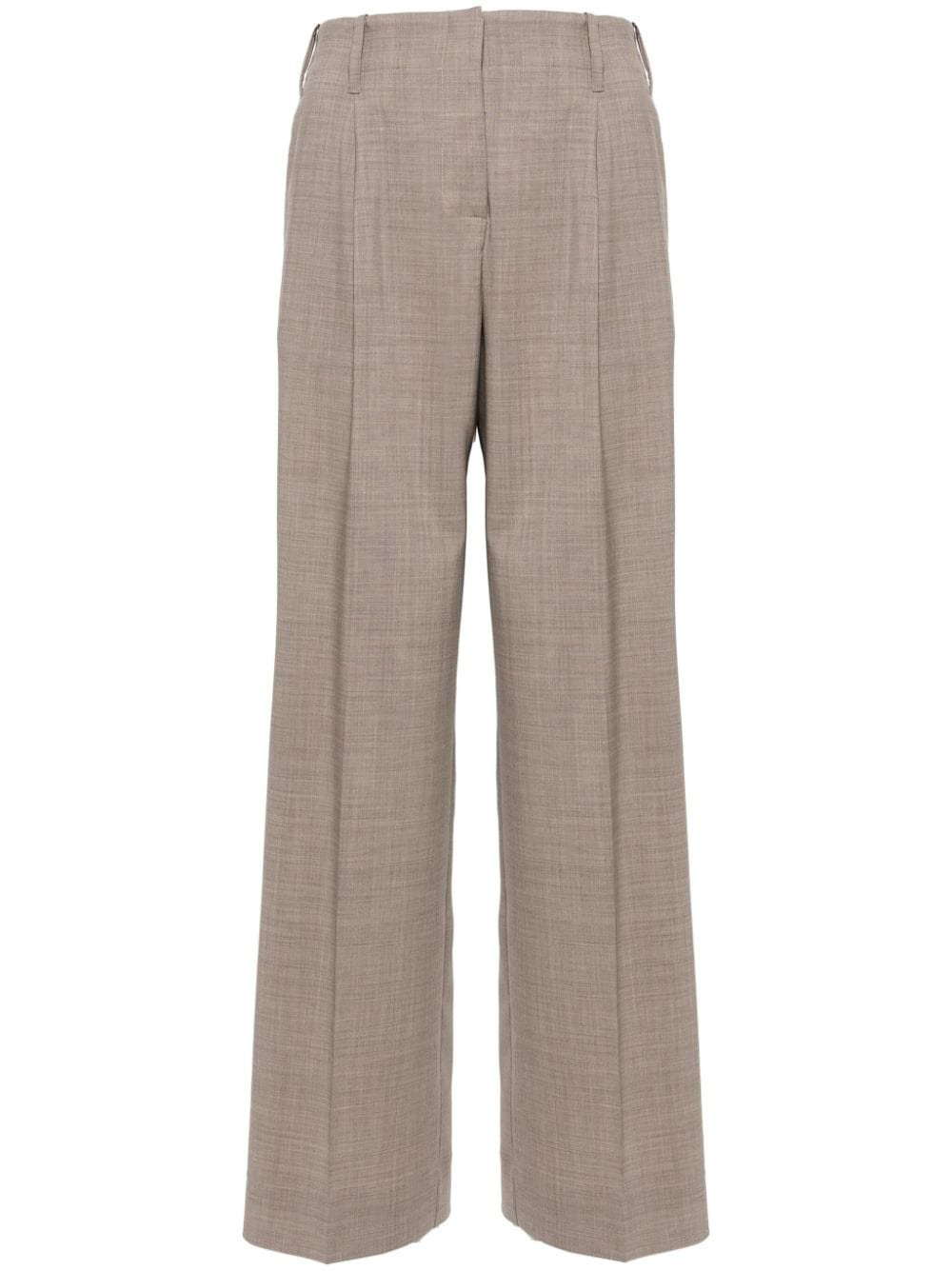 P.A.R.O.S.H. pleated trousers - Brown | Farfetch Global