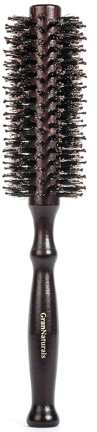 Round Styling Hair Brush - 1.75 Inch Diameter - Boar + Nylon Bristles for Blow Drying, Curling, a... | Amazon (US)