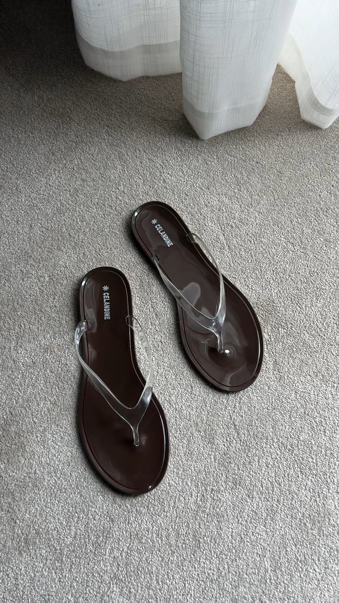 I love the ‘no shoes’ look. These are perfect. Love the clear, it gives the barefoot illusion and elongates the legs nicely in skirts & dresses. 

They come in different colours, linked below. These were a real bargain. Currently down to £30 from £55! Use code ‘SMSME5SDA7HUT ‘ or sign up for a further 10% off taking them to only £27! 

Take your usual size, although I always go up a size in sandals so that my foot is not right on the edge at the back.

#LTKsummer #LTKuk #LTKshoes