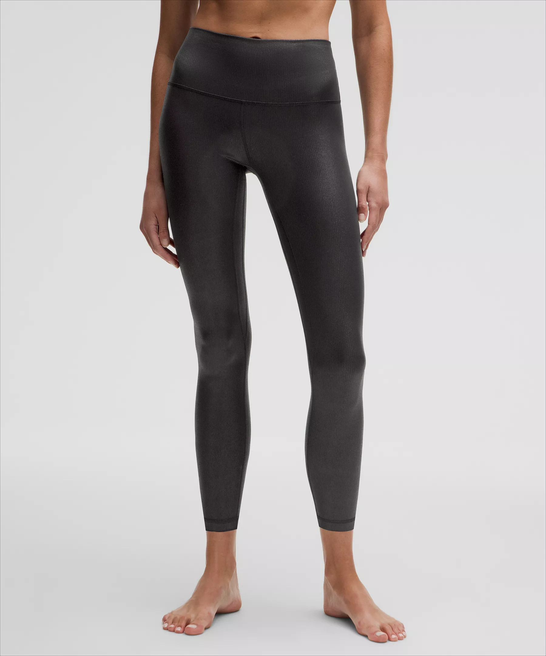 luluemon Align™ High-Rise Ribbed Pant 25" *Shine | Women's Leggings/Tights | lululemon | Lululemon (US)