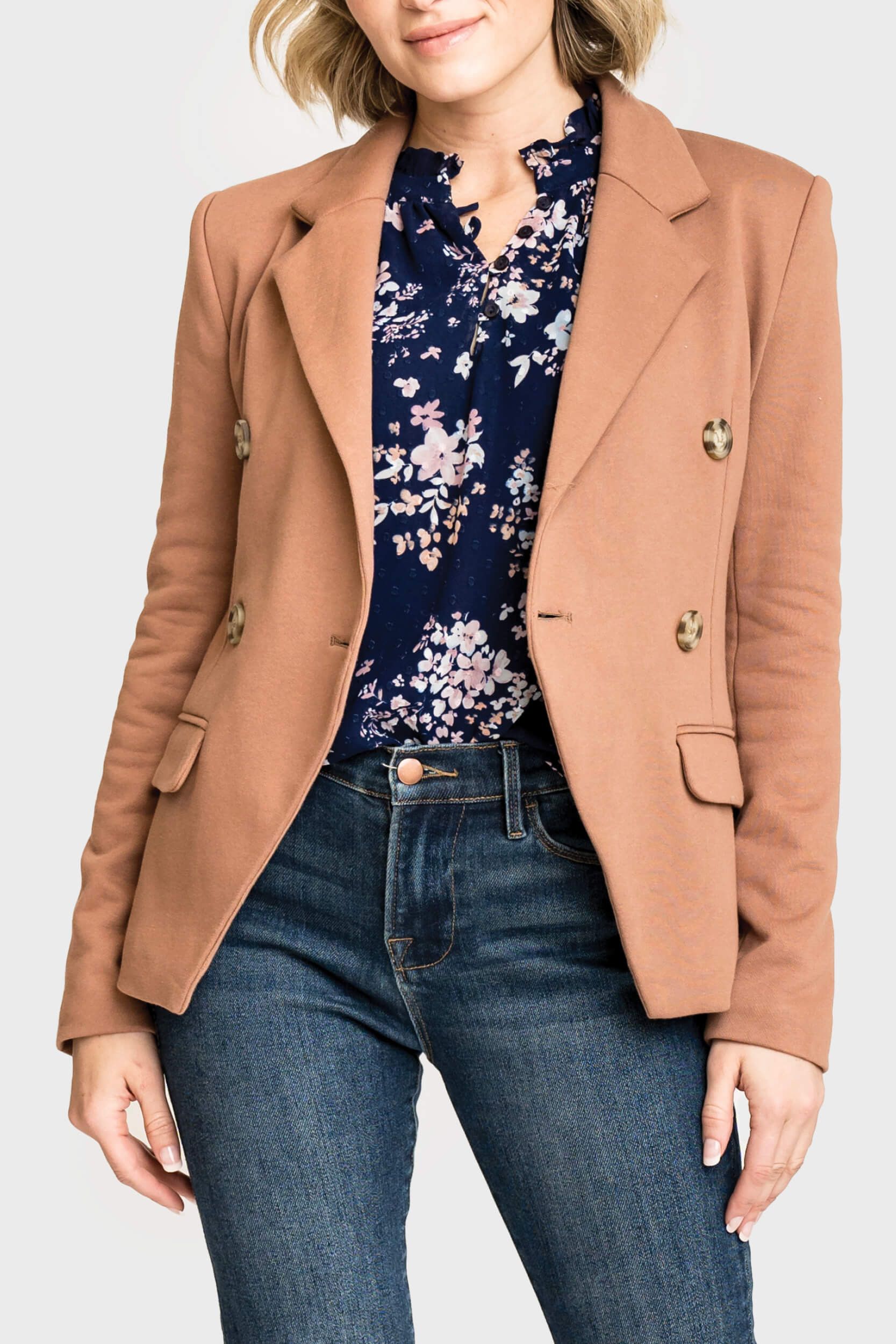 Double Breasted Blazer | Gibsonlook