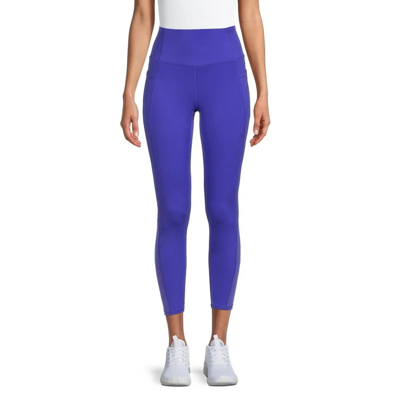 Avia Women's High Waist 7/8 Crop Fashion Leggings | Walmart (US)