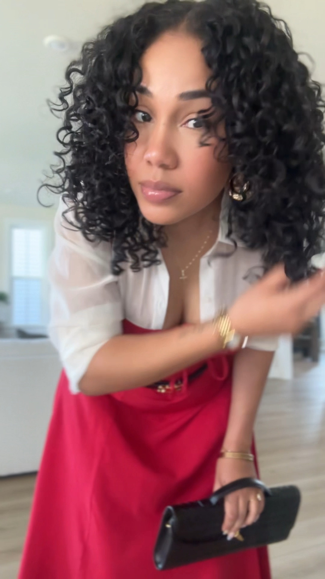 Had nothing red so I made something shake. ❤️

This milkmaid dress has been sitting in my closet, but I layered a sheer button down, added a belt, and pulled out my cheetah heels to give it a little edge and now I’m like, wait… why do I love this?

Proof you don’t always need something new. You just need to style it differently.

Think: red dress outfit, milkmaid dress styling, summer dress outfit ideas, sheer button down outfit, belted dress look, cheetah print heels outfit, and an easy date night outfit or last-minute outfit idea.

#LTKootd #LTKgrwm #LTKMothersDay