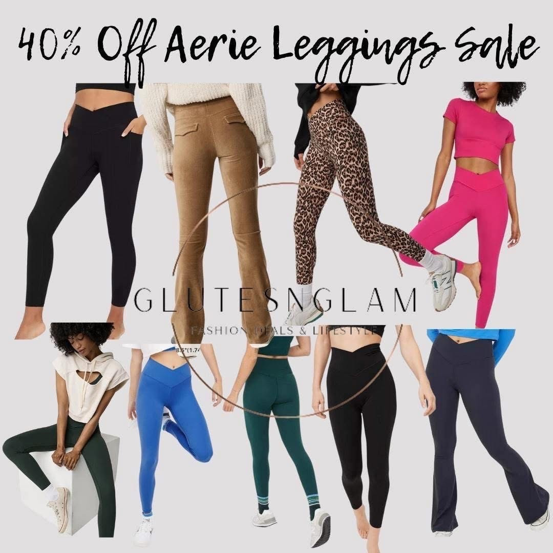 Aerie leggings are on sale! Aerie crossover leggings, athleisure style, loungewear, aerie leggings  

#LTKSaleAlert #LTKFindsUnder50 #LTKGiftGuide