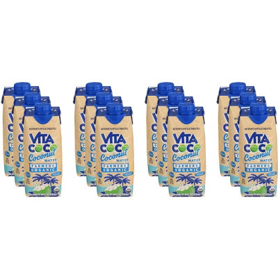 Vita Coco Farmers Organic Coconut Water - Case of 12 - 16.9 fl oz | Target