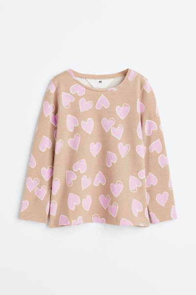 Printed Jersey Top | H&M (US + CA)
