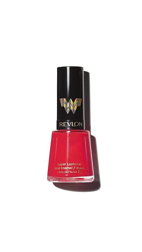 Revlon Nail Enamel, Chip Resistant Nail Polish, Glossy Shine Finish, in Red/Coral, 640 Fearless, ... | Amazon (US)