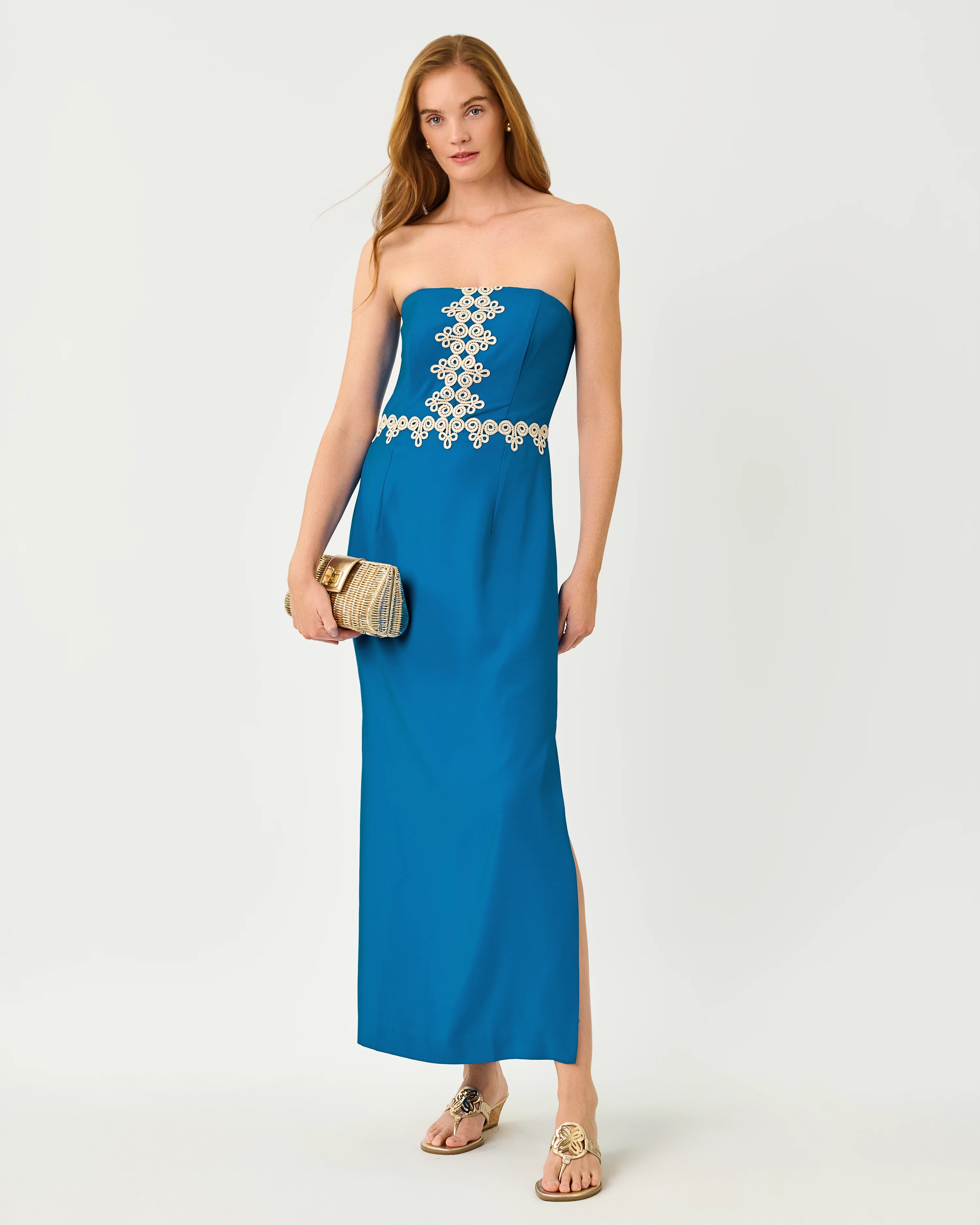 Kristella Strapless Maxi Dress | Lilly Pulitzer
