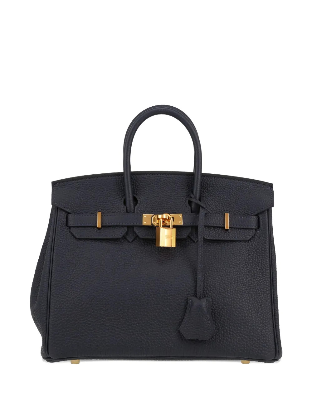 Hermès Pre-Owned Birkin 25 togo-leather tote bag - Blue | Farfetch Global