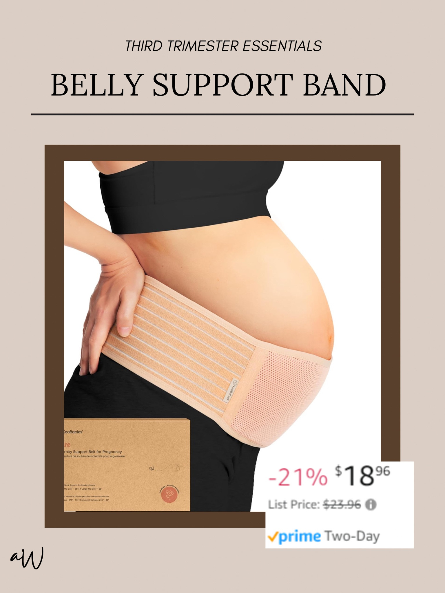 My belly support band is on sale right now! Seriously the best money I’ve ever spent. Truly a third trimester essential! 



#LTKBump #LTKSaleAlert #LTKFindsUnder50