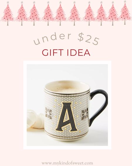Gift guide for her: monogram mug 

#LTKGiftGuide #LTKunder50 #LTKSeasonal