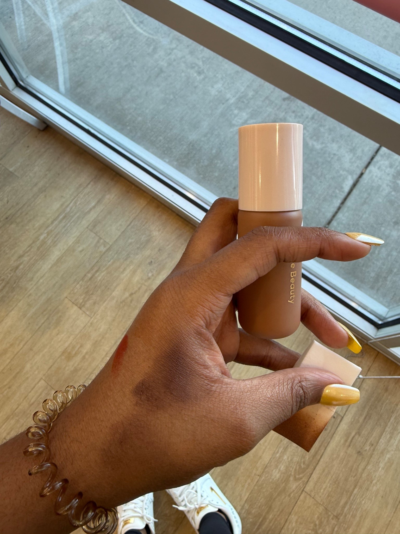 First time trying Rare Beauty tinted spf and definitely thought the match was insane! Don’t mind the experimental contour swatches ahaha @ULTA Beauty @Sephora 

#LTKdayinmylife #LTKgrwm #LTKBeauty