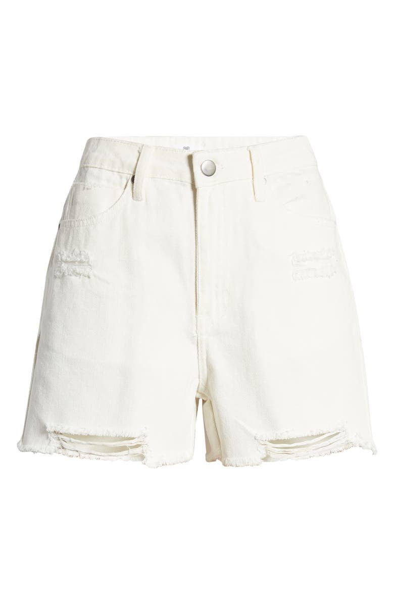Ripped White Denim Shorts | Nordstrom | Nordstrom