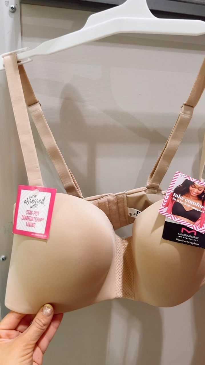 This strapless bra is so good. Doesn’t have any underwire which I liked. Great price point too! Go with your true size. 

Bra, strapless bra, target bras

#LTKStyleTip