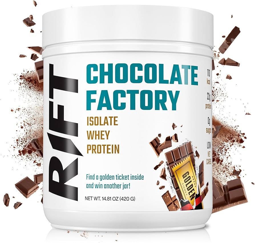 RIFT Chocolate Whey Protein Powder for Adult - Protein Isolate Powder Chocolate - Helps Promote M... | Amazon (US)