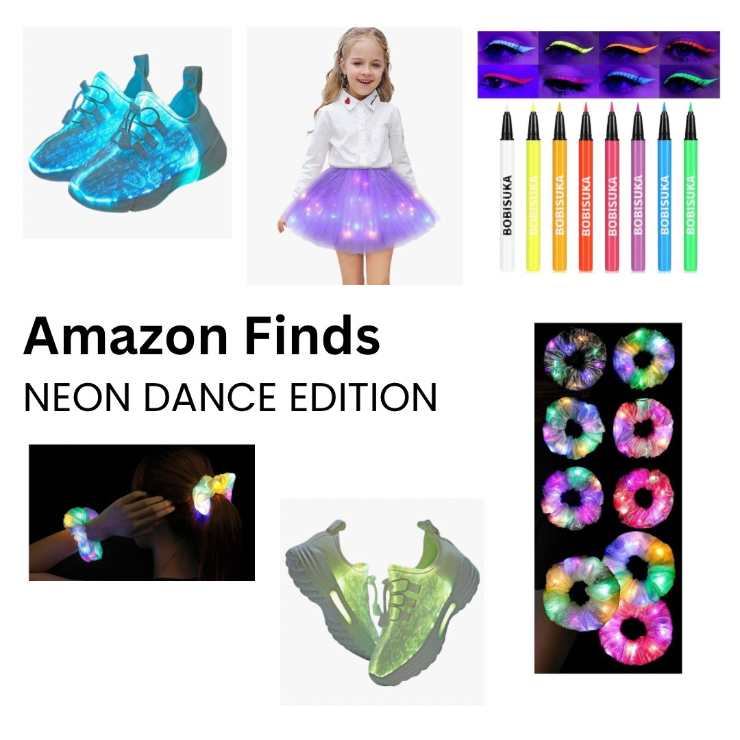 Make it GLOW 🖤💜🩵💚💛🩷🖤 for your Neon Dance grab our #AmazonFavorites 

#LTKkids #LTKparties #LTKfindsunder50