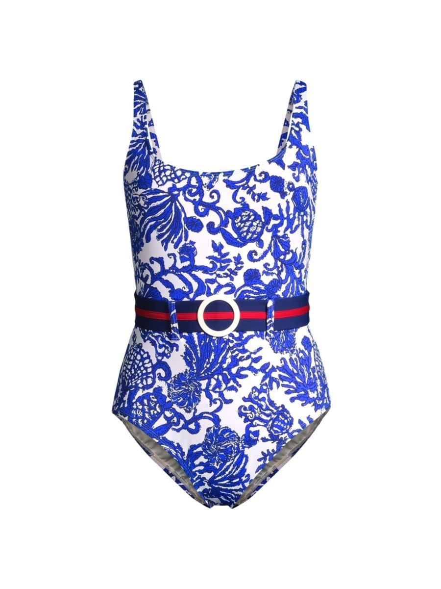Vevina Floral One-Piece Swimsuit | Saks Fifth Avenue