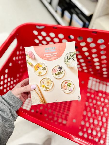 
The VIRAL Pressed Flower Coaster Kits are back! These were a huge hit last year and I’m so glad to see that Target has brought them back! We bought one and it turned out to be such a fun activity - especially around Springtime! Grab yours for just $15!

