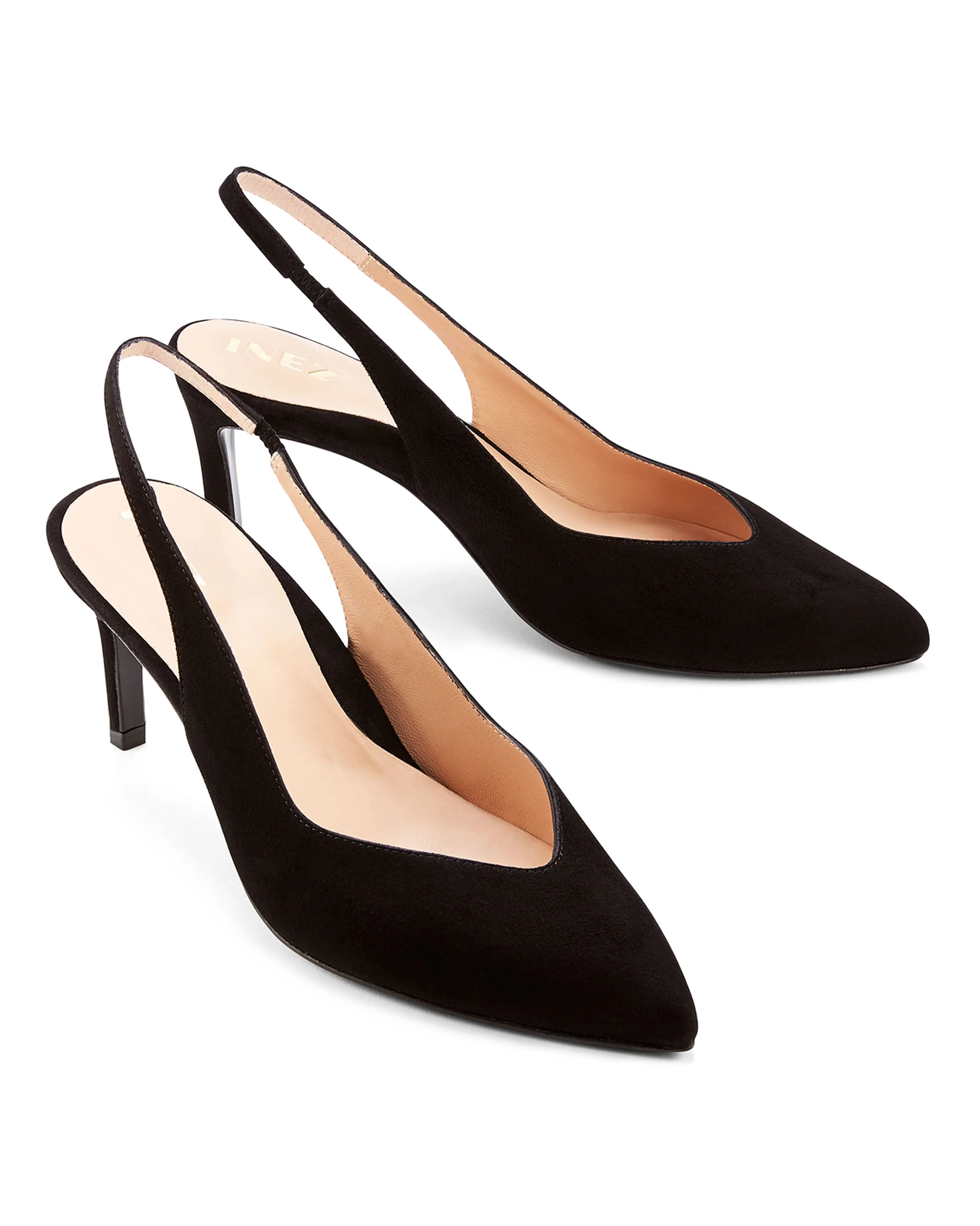 INEZ: Mia: Black Suede | Inez 