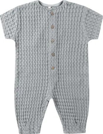 QUINCY MAE Hayes Waffle Knit Romper | Nordstrom | Nordstrom