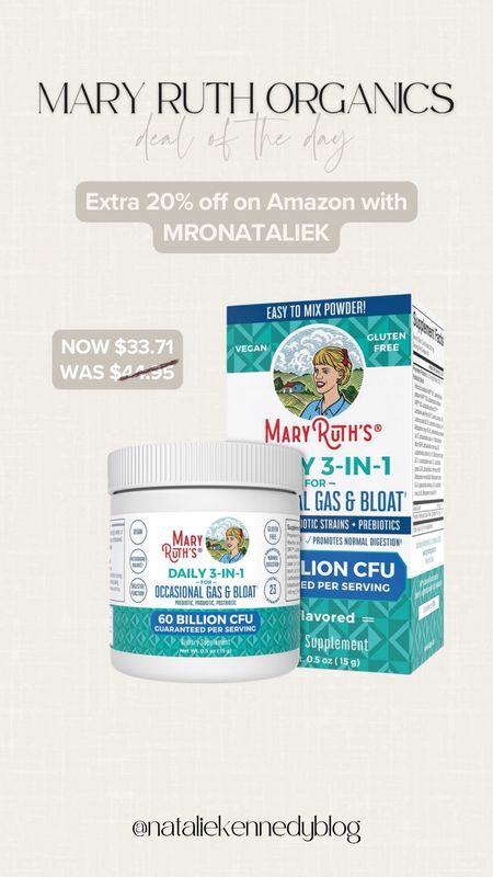 Deal of the Day! Stack with code: MRONATALIEK for an extra 20% off