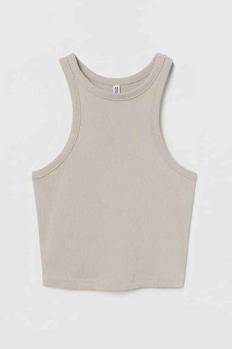 Ribbed Tank Top | H&M (US + CA)