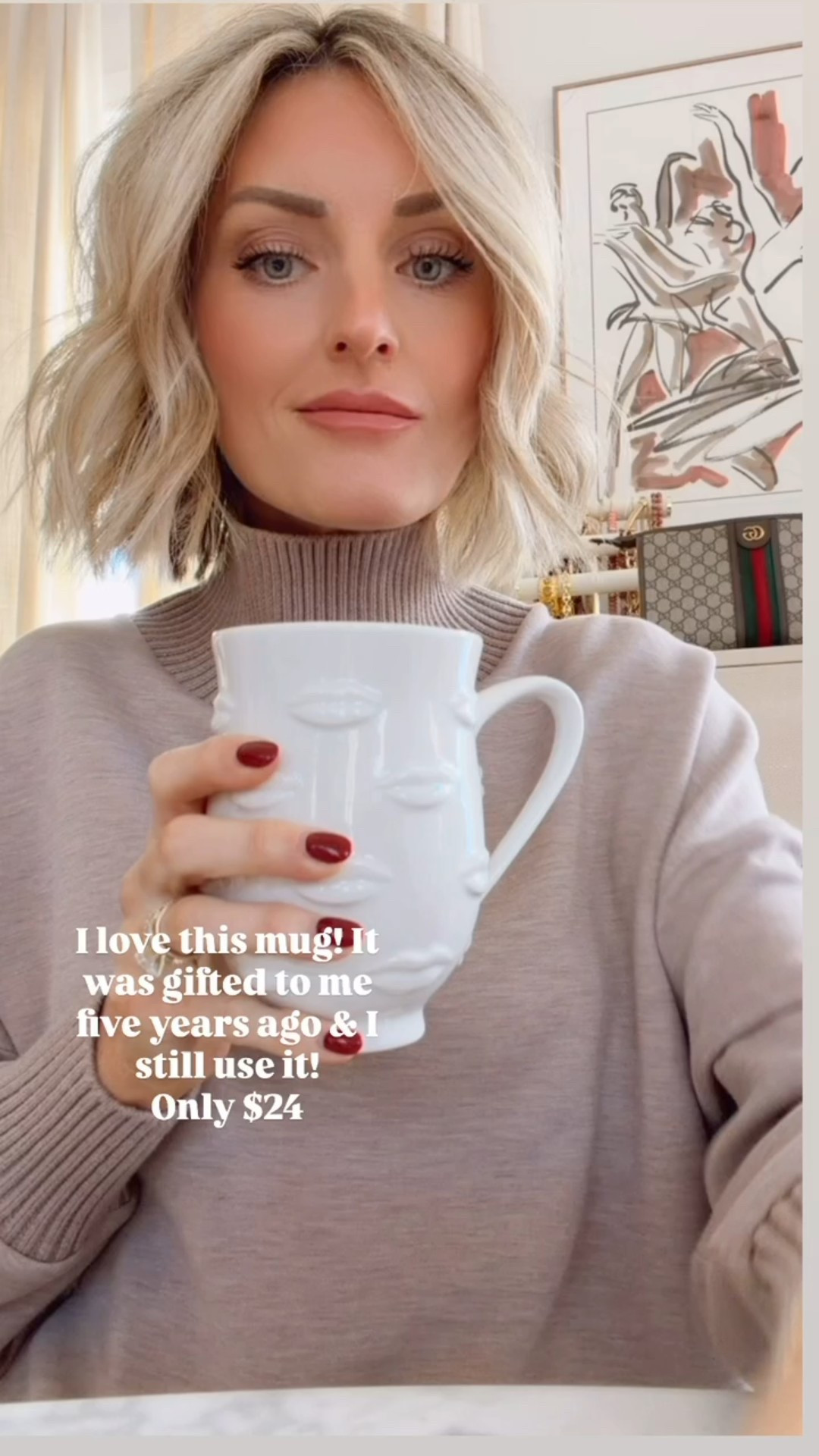 This mug was gifted to me years ago & it’s still one of my favorites! This would make a great stocking stuffer or white elephant gift!

Loverly Grey, holiday gift ideas, holiday gift guide

#LTKHoliday #LTKGiftGuide #LTKFindsUnder50