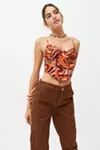 UO Karissa Bustier Top | Urban Outfitters (US and RoW)