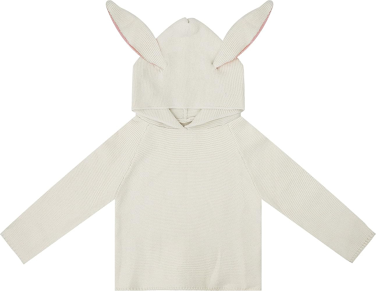 Baby Long Sleeve Knitting Bunny Ears Hooded Sweater | Amazon (US)