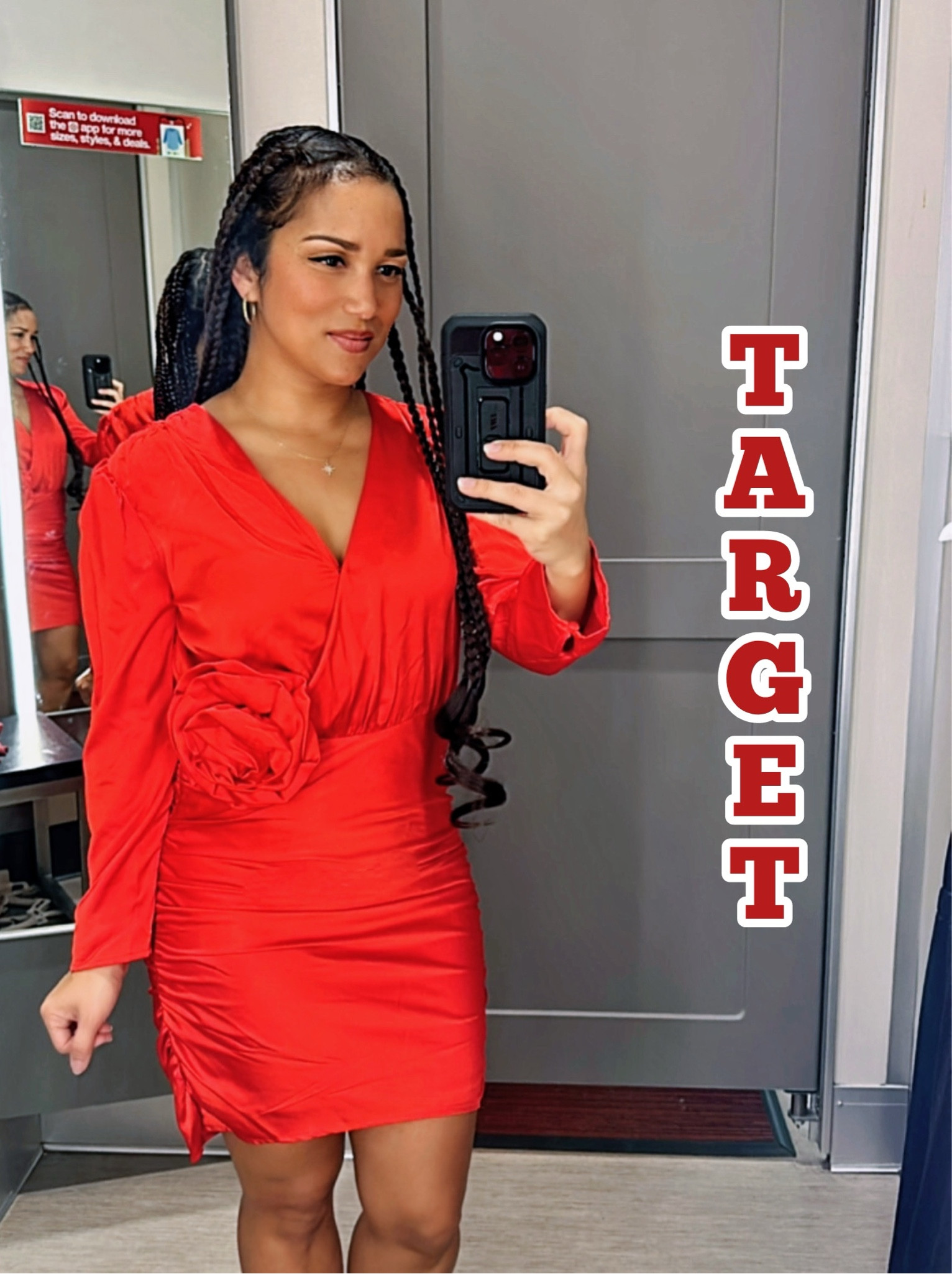 Serving festive vibes in this stunning red holiday dress from Target! ✨ Perfect for holiday parties, family gatherings, or a chic date night. ❤️ I wear a sz. S at Target. #HolidayStyle #TargetFinds #ChicAndAffordable

Red dresses
Holiday dresses
Christmas dress
NYE dress

Thanksgiving
Holiday party outfit
Holiday dress
Christmas outfit
Target

#LTKCyberWeek #LTKHoliday #LTKGiftGuide