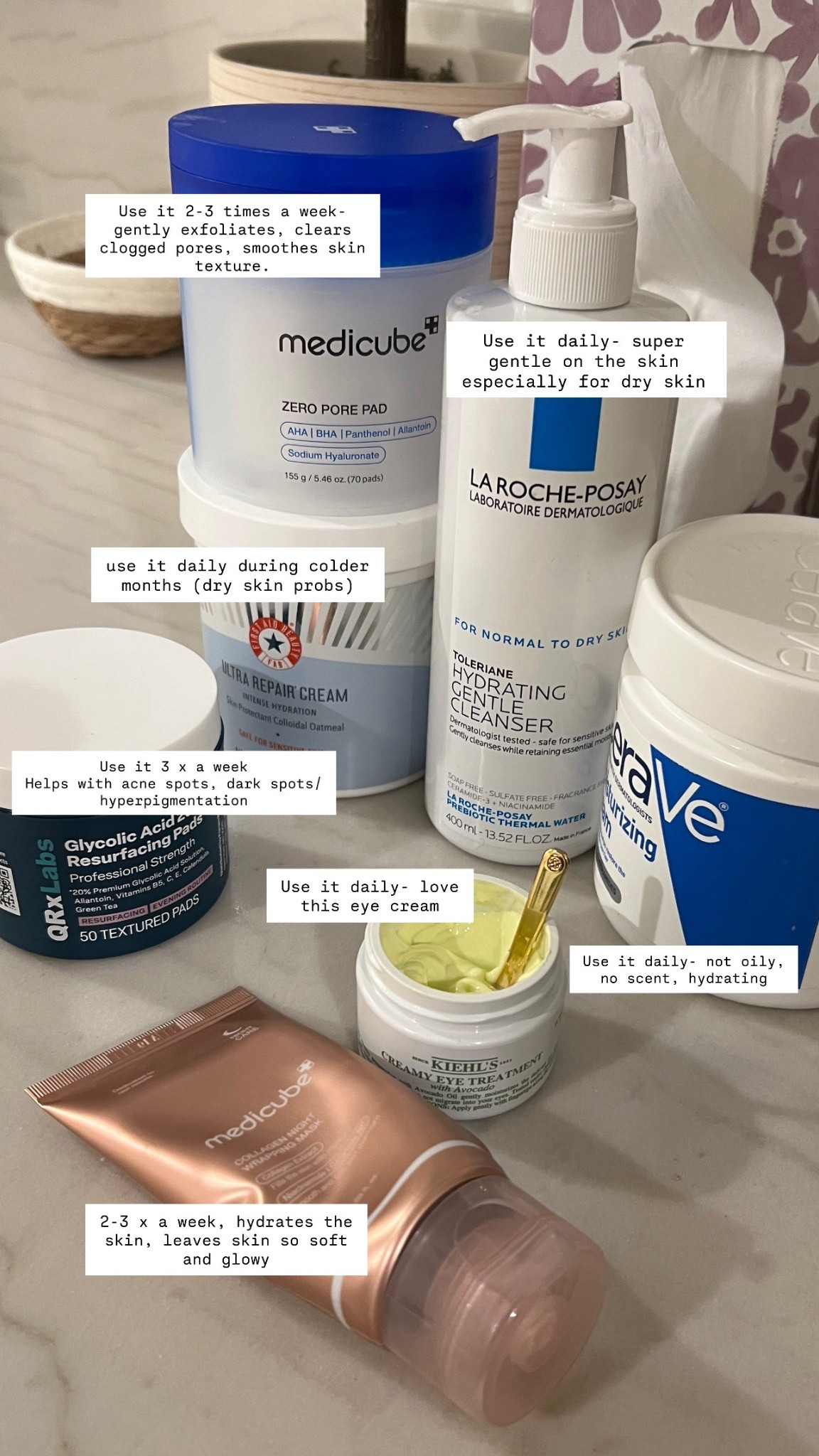 Some of my winter skin faves. ✨ #skincare 

#LTKFindsUnder50 #LTKBeauty #LTKselfcare