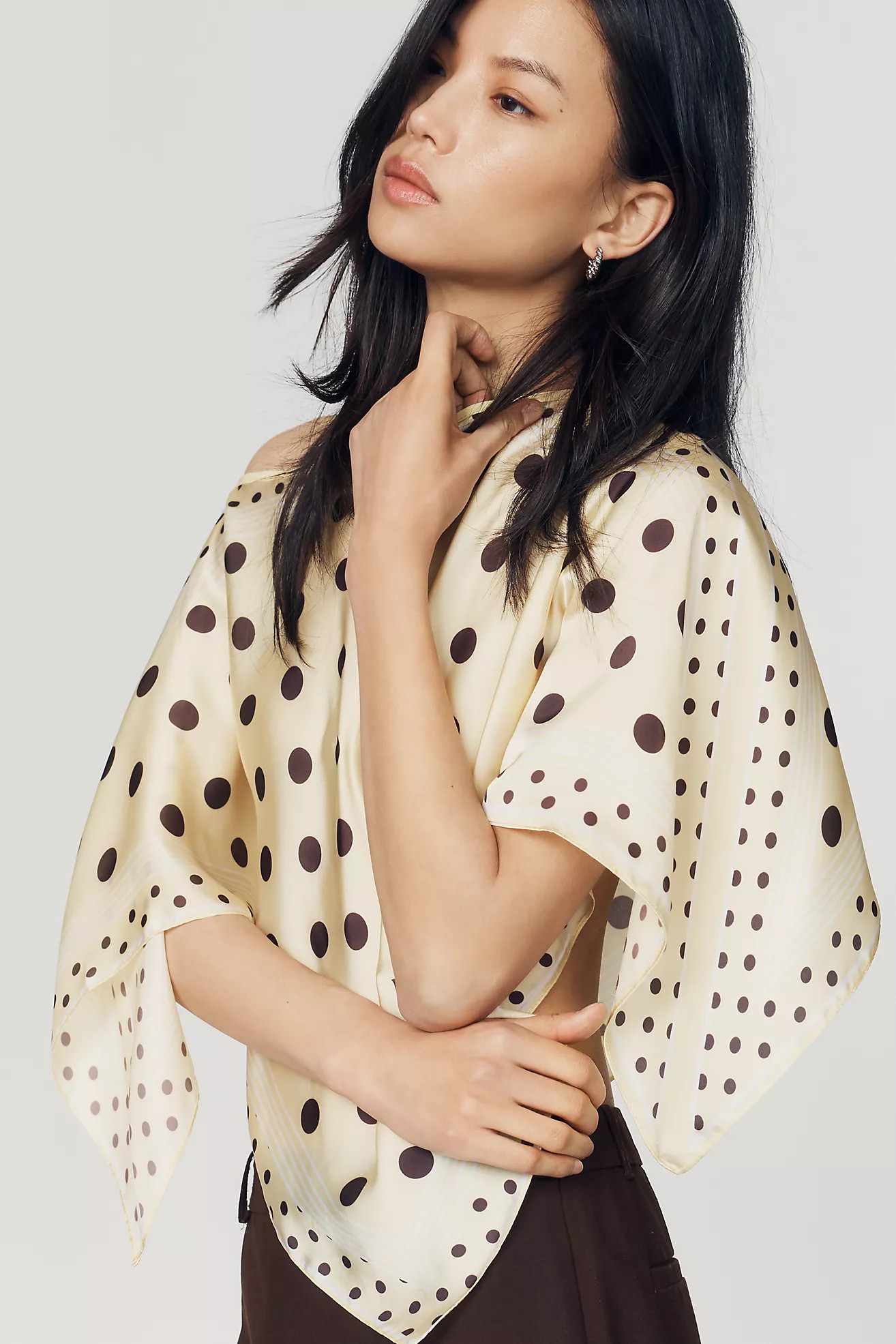 By Anthropologie Printed Scarf Poncho | Anthropologie (US)