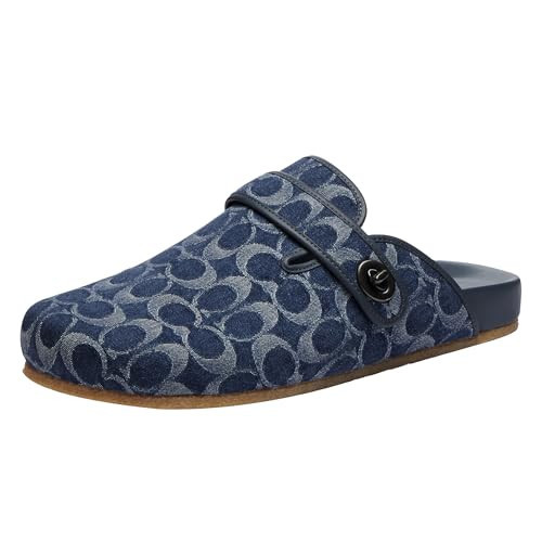 Coach Men's Blake Clog, Blue Denim 7 | Amazon (US)