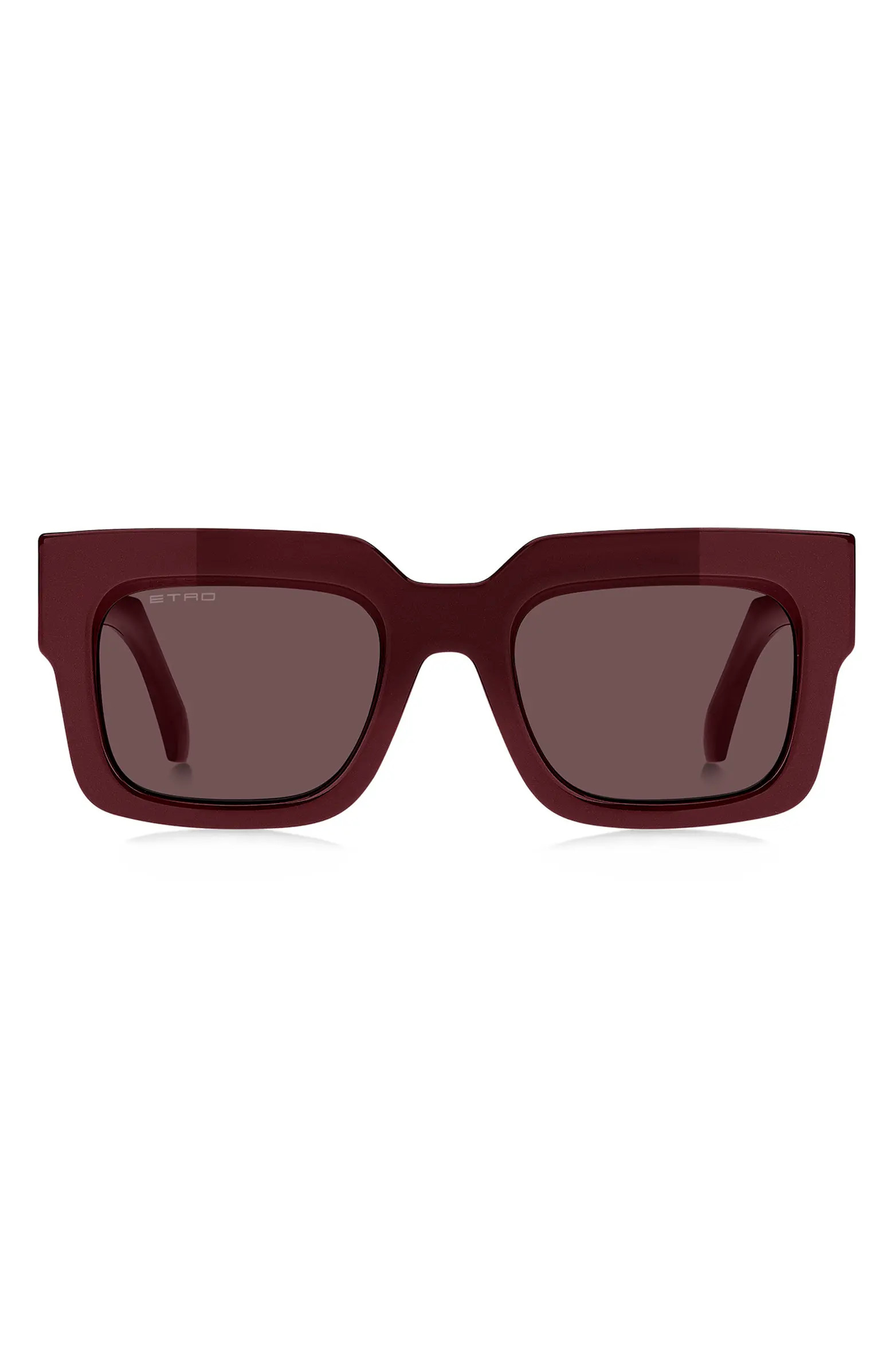 Etro 52mm Rectangular Sunglasses | Nordstrom | Nordstrom