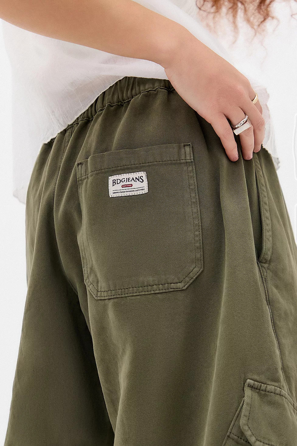 BDG Dallas Cropped Cargo Trousers | Urban Outfitters UK