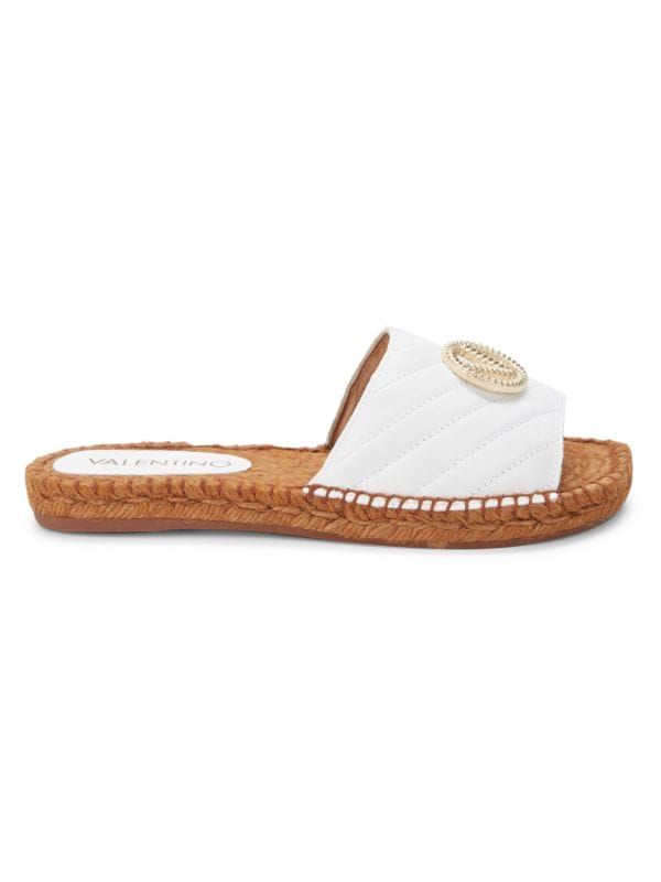 Clavel Leather Espadrille Sandals | Saks Fifth Avenue OFF 5TH