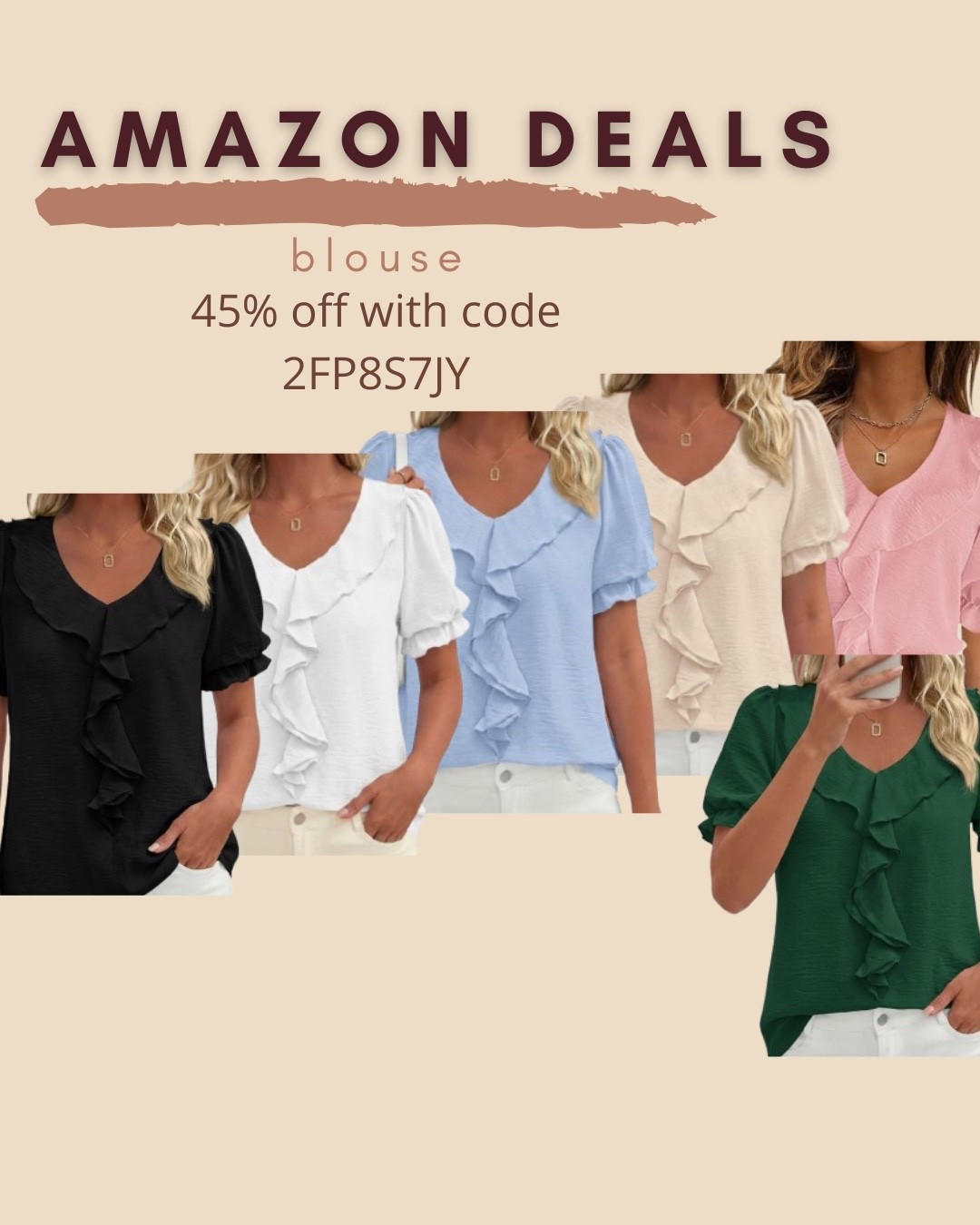 $15 ends 4/22

Amazon fashion
Amazon deals
Blouse
Workwear


#LTKSaleAlert