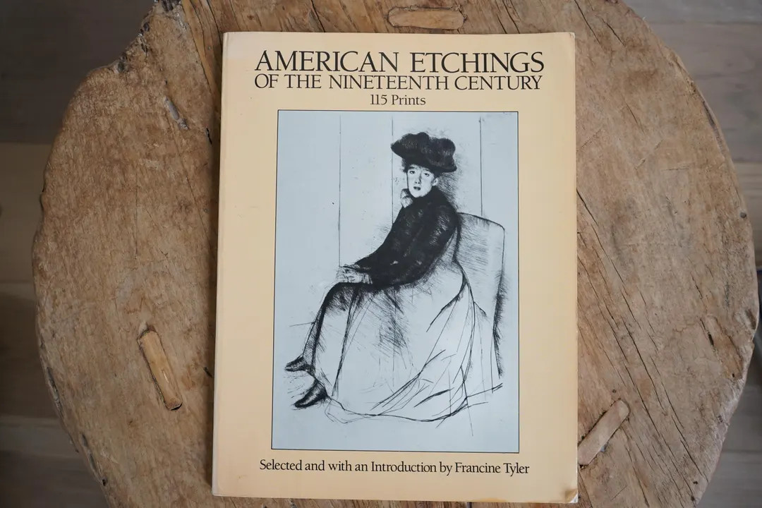 Vintage Art Book - American Etchings of the Nineteenth Century | 115 Prints | Francine Tyler - Et... | Etsy (US)