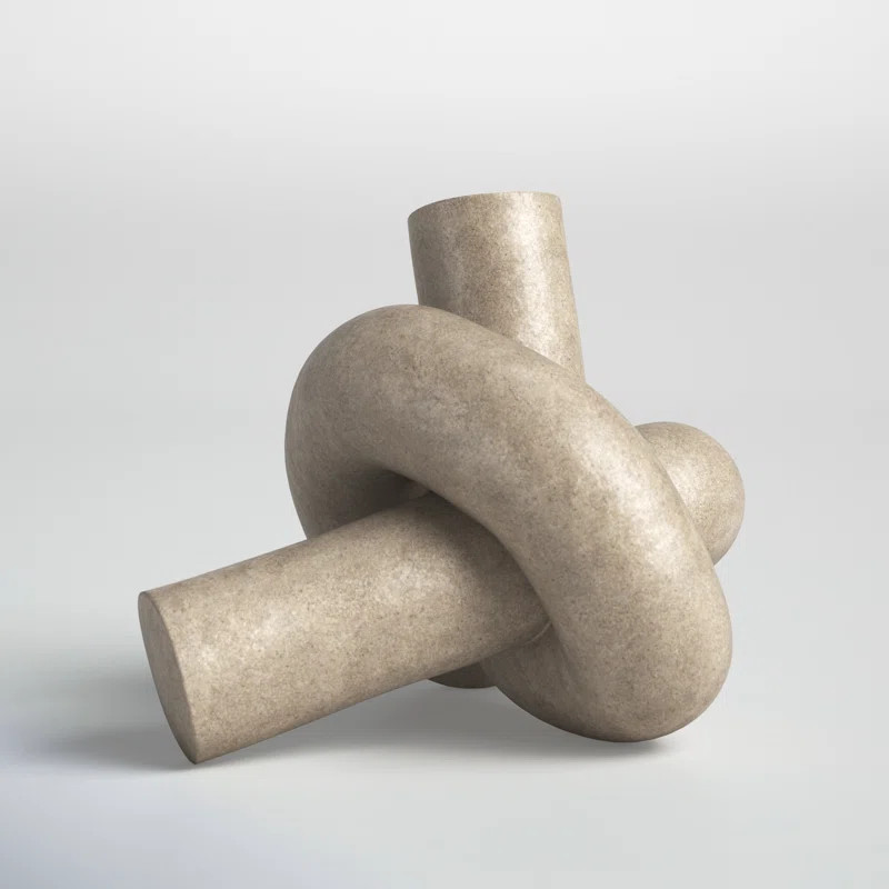 Joss & Main Artiana Resin Large Knot Sculpture Decorative Object & Reviews | Wayfair | Wayfair North America