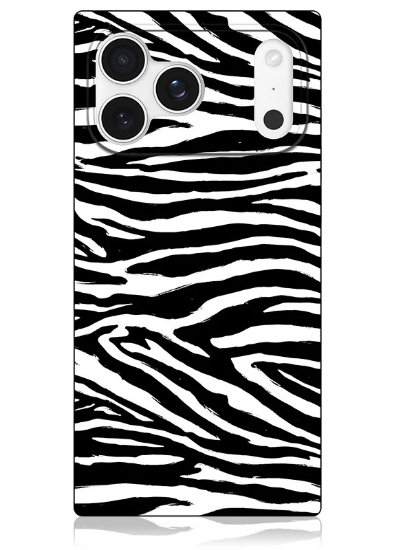 SQUARE\u00ae Zebra iPhone Case | FLAUNT