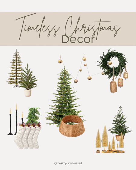 Christmas decor that will last you through the years. Simple + neutral + timeless.

#LTKSeasonal #LTKfindsunder100 #LTKHoliday