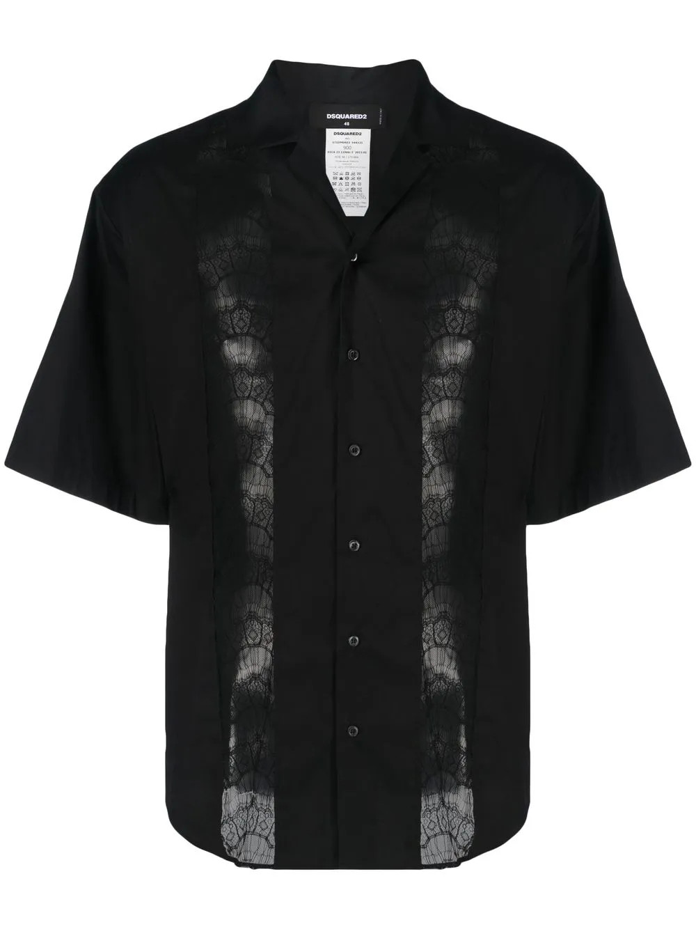 Dsquared2 Chemise à Empiècements En Dentelle  - Farfetch | Farfetch Global