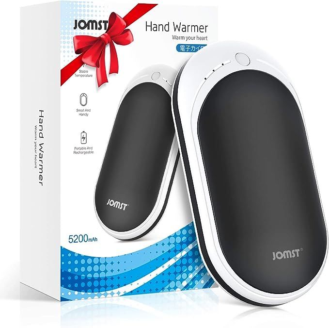 Jomst Hand Warmers, 5200mAh Portable Double-Side Hand Warmer Rechargeable,Helps for Soothe The Pa... | Amazon (US)