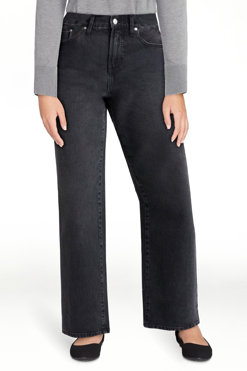 Free Assembly Women's Midrise Relaxed Ankle Jeans, 27.5" Inseam Sizes 0-18 | Walmart (US)