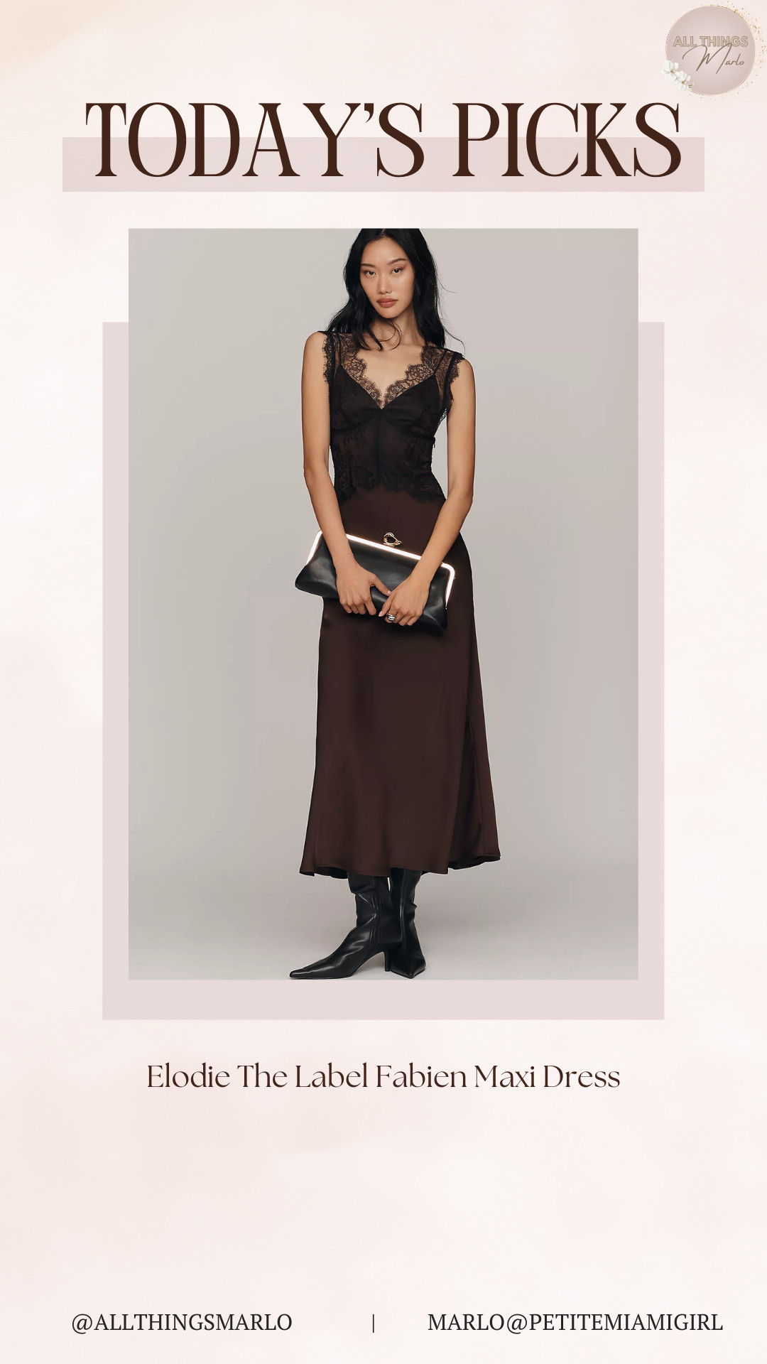 Elodie The Label Fabien Maxi Dress 

 #LTKootd #LTKSeasonal #LTKOver40