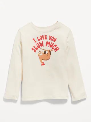 Unisex Long-Sleeve Graphic T-Shirt for Toddler | Old Navy (CA)